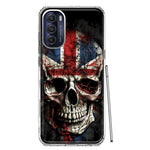 Motorola Moto G Stylus 4G 2022 British UK Flag Skull Hybrid Protective Phone Case Cover