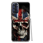 Motorola Moto G Stylus 5G 2022 British UK Flag Skull Hybrid Protective Phone Case Cover