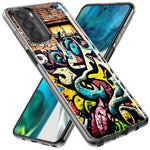 Motorola Moto G Play 2021 Urban Graffiti Wall Art Painting Hybrid Protective Phone Case Cover