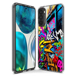 Motorola Moto G Power 2023 Urban Graffiti Street Art Painting Hybrid Protective Phone Case Cover