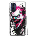 Motorola Moto G Stylus 5G 2022 Evil Joker Face Painting Graffiti Hybrid Protective Phone Case Cover