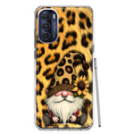 Motorola Moto G Stylus 4G 2022 Gnome Sunflower Leopard Hybrid Protective Phone Case Cover
