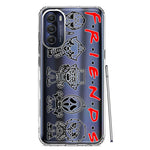 Motorola Moto G Stylus 4G 2022 Cute Halloween Spooky Horror Scary Characters Friends Hybrid Protective Phone Case Cover