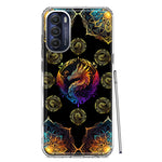 Motorola Moto G Stylus 5G 2022 Mandala Geometry Abstract Dragon Pattern Hybrid Protective Phone Case Cover