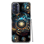 Motorola Moto G Stylus 4G 2022 Mandala Geometry Abstract Multiverse Pattern Hybrid Protective Phone Case Cover