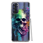 Motorola Moto G Stylus 4G 2022 Fantasy Octopus Tentacles Skull Hybrid Protective Phone Case Cover