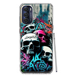 Motorola Moto G Stylus 4G 2022 Skulls Graffiti Painting Art Hybrid Protective Phone Case Cover