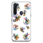 Motorola Moto G Stylus 2020 Cute Fairy Cartoon Gnomes Dragons Monsters Hybrid Protective Phone Case Cover