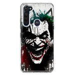 Motorola Moto G Stylus 2020 Laughing Joker Painting Graffiti Hybrid Protective Phone Case Cover