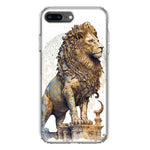 Apple iPhone 7/8 Plus Ancient Lion Sculpture Hybrid Protective Phone Case Cover