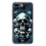 Apple iPhone 7/8 Plus Graveyard Death Dream Skulls Double Layer Phone Case Cover