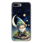 Apple iPhone 8 Plus Stars Moon Starry Night Space Gnome Hybrid Protective Phone Case Cover