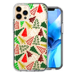 Apple iPhone 11 Pro Max Christmas Trees Holiday Festive Winter By BillyElleCo Double Layer Phone Case Cover
