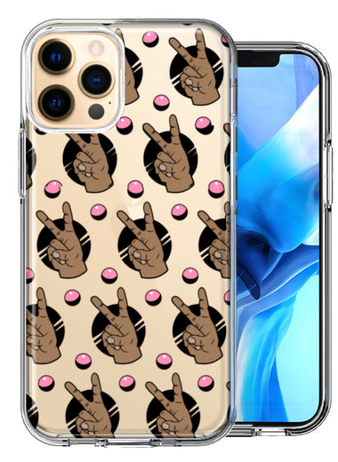 Apple iPhone 11 Pro Max Peace for All Design Double Layer Phone Case Cover