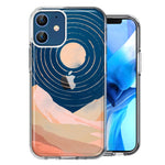 Apple iPhone 12 Desert Mountains Design Double Layer Phone Case Cover