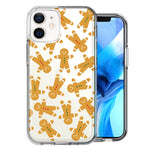 Apple iPhone 11 Christmas Gingerbread Traditional Holiday Cookies By BillyElleCo Double Layer Phone Case Cover