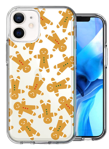 Apple iPhone 12 Mini Christmas Gingerbread Traditional Holiday Cookies By BillyElleCo Double Layer Phone Case Cover