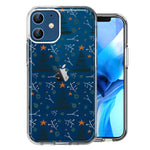 Apple iPhone 12 Holiday Christmas Trees Design Double Layer Phone Case Cover