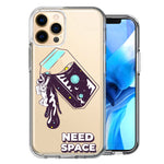 Apple iPhone 12 Pro Max Need Space Astronaut Stars Design Double Layer Phone Case Cover