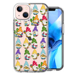 Apple iPhone 14 Plus Cinco De Mayo Party Cute Gnomes Mexico Tacos Fiesta Double Layer Phone Case Cover