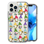 Apple iPhone 12 Pro Cinco De Mayo Party Cute Gnomes Mexico Tacos Fiesta Double Layer Phone Case Cover