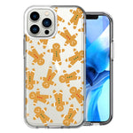 Apple iPhone 13 Pro Max Christmas Gingerbread Traditional Holiday Cookies By BillyElleCo Double Layer Phone Case Cover