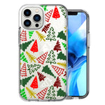 Apple iPhone 14 Pro Christmas Trees Holiday Festive Winter By BillyElleCo Double Layer Phone Case Cover