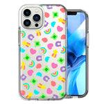 Apple iPhone 14 Pro Cute Lucky Marshmallow Cereal Nostalgic Double Layer Phone Case Cover