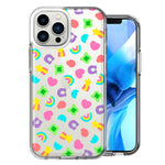 Apple iPhone 15 Pro Max Cute Lucky Marshmallow Cereal Nostalgic Double Layer Phone Case Cover