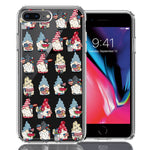 Apple iPhone 7/8 Plus USA Fourth Of July American Summer Cute Gnomes Patriotic Parade Double Layer Phone Case Cover