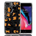 Apple iPhone 7/8 Plus Classic Animal Wild Leopard Jaguar Print Double Layer Phone Case Cover