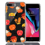 Apple iPhone 7/8 Plus Thanksgiving Autumn Fall Design Double Layer Phone Case Cover
