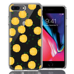 Apple iPhone 7/8 Plus Tropical Pineapples Polkadots Design Double Layer Phone Case Cover