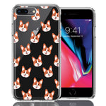 Apple iPhone 7/8 Plus Shiba Inu Polkadots Design Double Layer Phone Case Cover