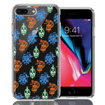 Apple iPhone 7/8 Plus Snakes Skulls Roses Design Double Layer Phone Case Cover