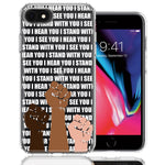 Apple iPhone 6/7/8/SE BLM Equality Stand With You Double Layer Phone Case Cover