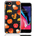 Apple iPhone 6/7/8/SE Thanksgiving Autumn Fall Design Double Layer Phone Case Cover