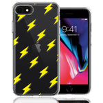 Apple iPhone 6/7/8/SE Electric Lightning Bolts Design Double Layer Phone Case Cover