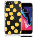 Apple iPhone 6/7/8/SE Tropical Pineapples Polkadots Design Double Layer Phone Case Cover