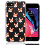 Apple iPhone 6/7/8/SE Shiba Inu Polkadots Design Double Layer Phone Case Cover