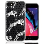 Apple iPhone 6/7/8/SE Tiger Polkadots Design Double Layer Phone Case Cover