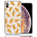Apple iPhone XS Max Christmas Gingerbread Traditional Holiday Cookies By BillyElleCo Double Layer Phone Case Cover