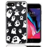 Apple iPhone 6/7/8/SE Halloween Spooky Ghost Design Double Layer Phone Case Cover