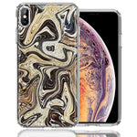 Apple iPhone XS Max Snake Abstract Design Double Layer Phone Case Cover