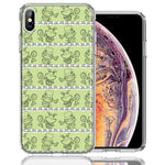 Apple iPhone XS/X Wonderland Hatter Rabbit Design Double Layer Phone Case Cover