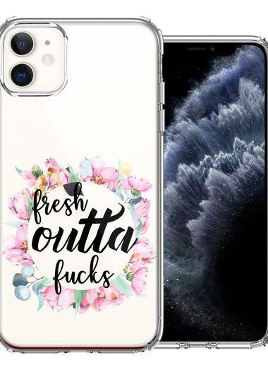 Apple iPhone 11 Fresh Outta Fs Design Double Layer Phone Case Cover