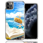 Apple iPhone 11 Pro Beach Reading Design Double Layer Phone Case Cover
