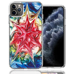Apple iPhone 12 Pro Max Tie Dye Abstract Design Double Layer Phone Case Cover