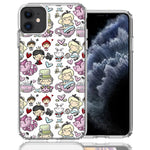 Apple iPhone 11 Wonderland Design Double Layer Phone Case Cover