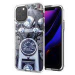 Apple iPhone 12 Pro Max Motorcycle Chopper Design Double Layer Phone Case Cover